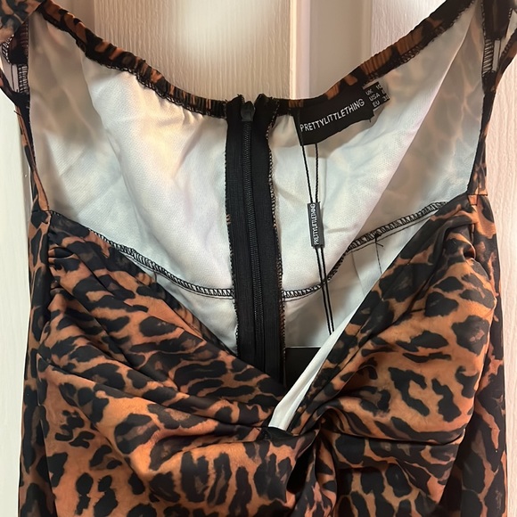 PrettyLitteThing leopard print dress - Picture 4 of 7